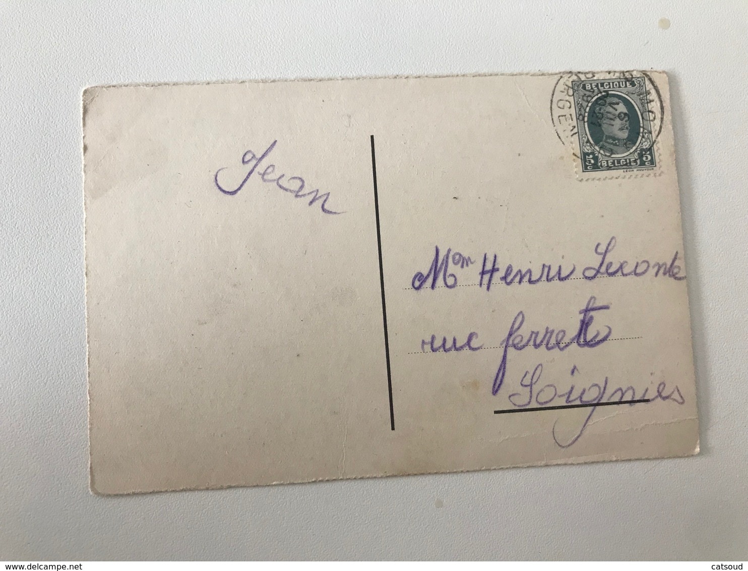 Carte Postale Ancienne (1928)  MONS  La Caserne - Mons