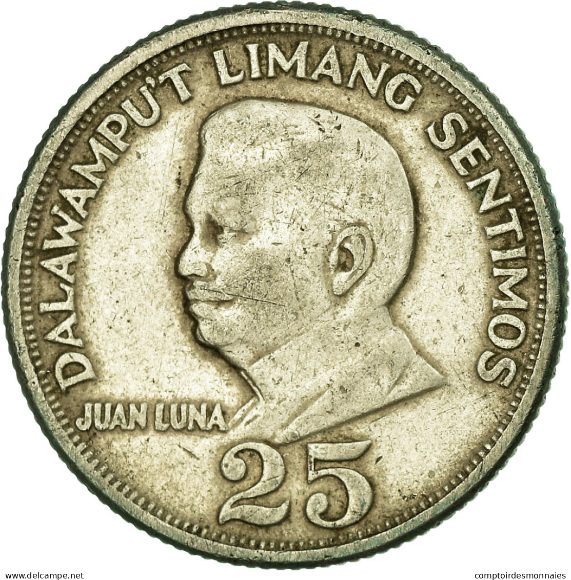 Monnaie, Philippines, 25 Sentimos, 1967, TB+, Copper-Nickel-Zinc, KM:199 - Philippines