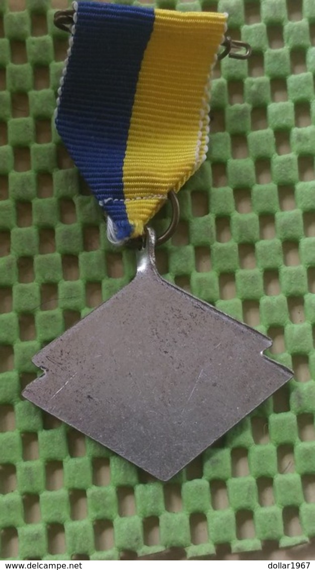 Medaille :Netherlands  - C.J.V - Rijswijk.  / Vintage Medal - Walking Association - Andere & Zonder Classificatie