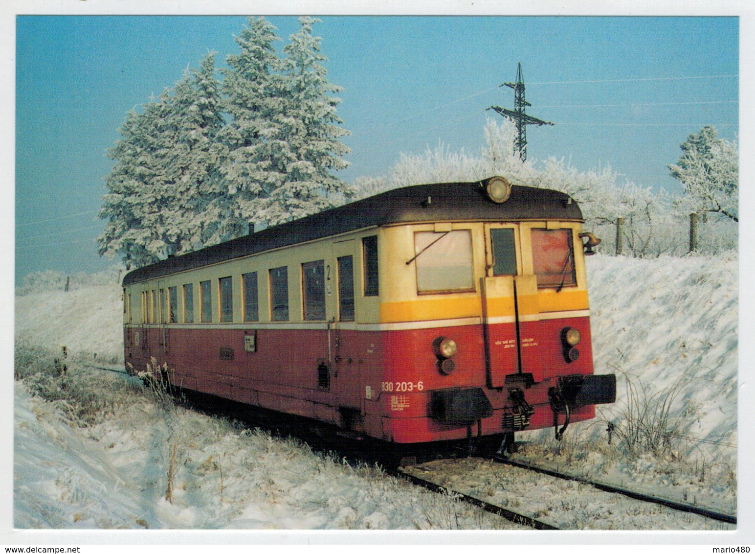 CESKA  REP.   TRAIN  ZUG  TREIN  TRENI  GARE  BAHNHOF  STATION  STAZIONI  2 SCAN (NUOVA) - Treni