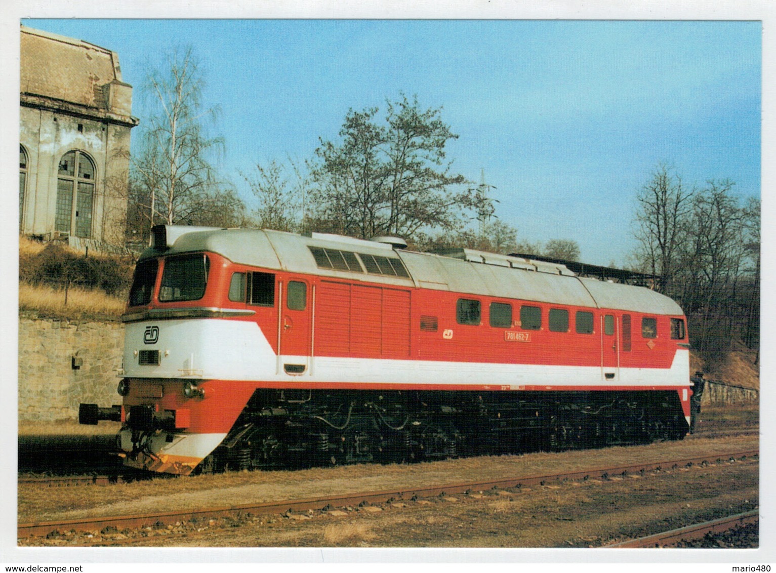 CESKA  REP.   TRAIN  ZUG  TREIN  TRENI  GARE  BAHNHOF  STATION  STAZIONI  2 SCAN (NUOVA) - Treni