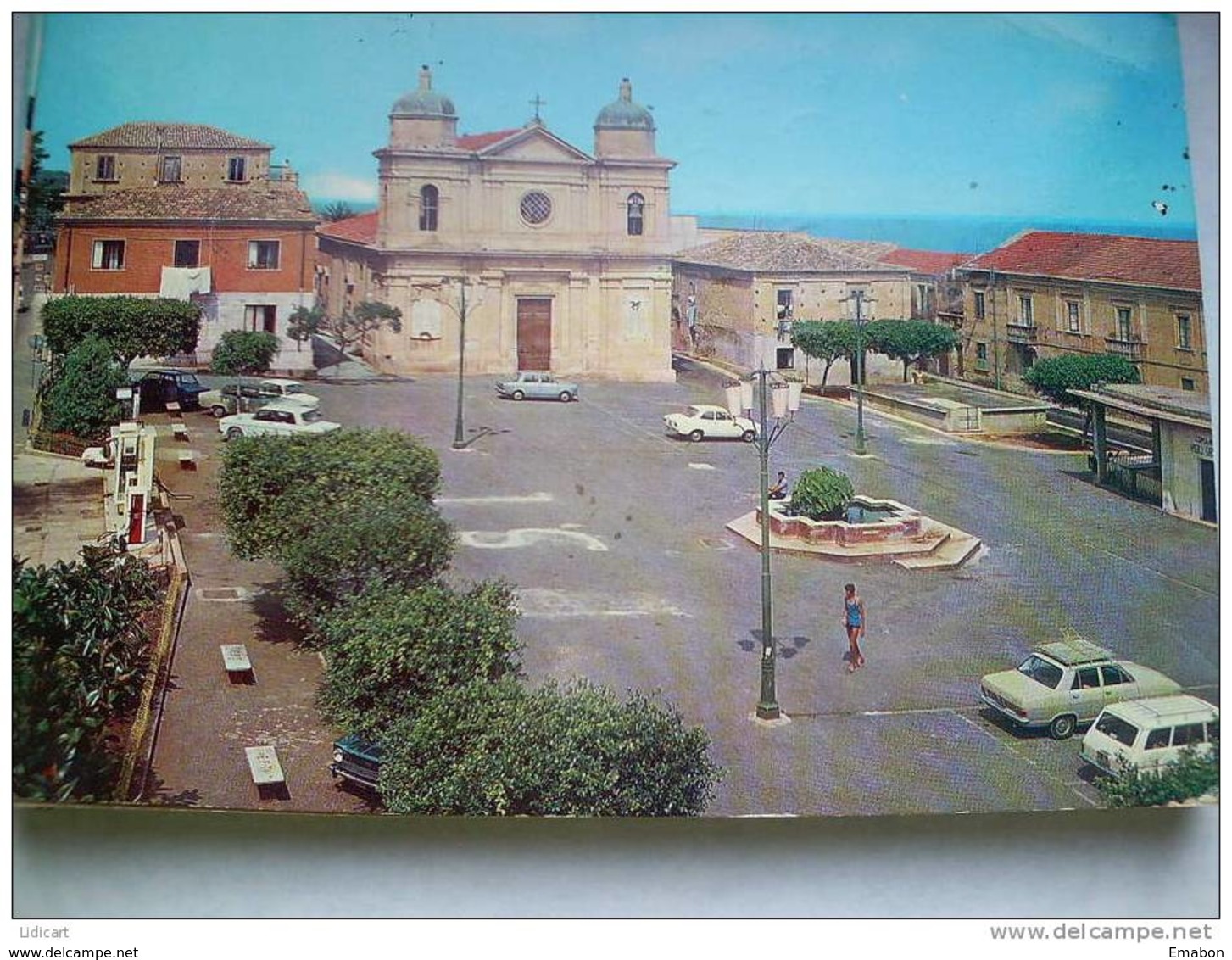 ITALY CALABRIA - BRIATICO ( VIBO VALENTIA ) PIAZZA QUATTRO NOVEMBRE, LIDO SAFÒ, IL CASTELLO - VIAGGIATE - Vibo Valentia