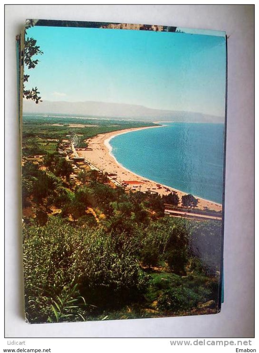 ITALY CALABRIA - NICOTERA MARINA ( CATANZARO ) PANORAMA, SCOGLIERA E SPIAGGIA - VIAGGIATE - Catanzaro