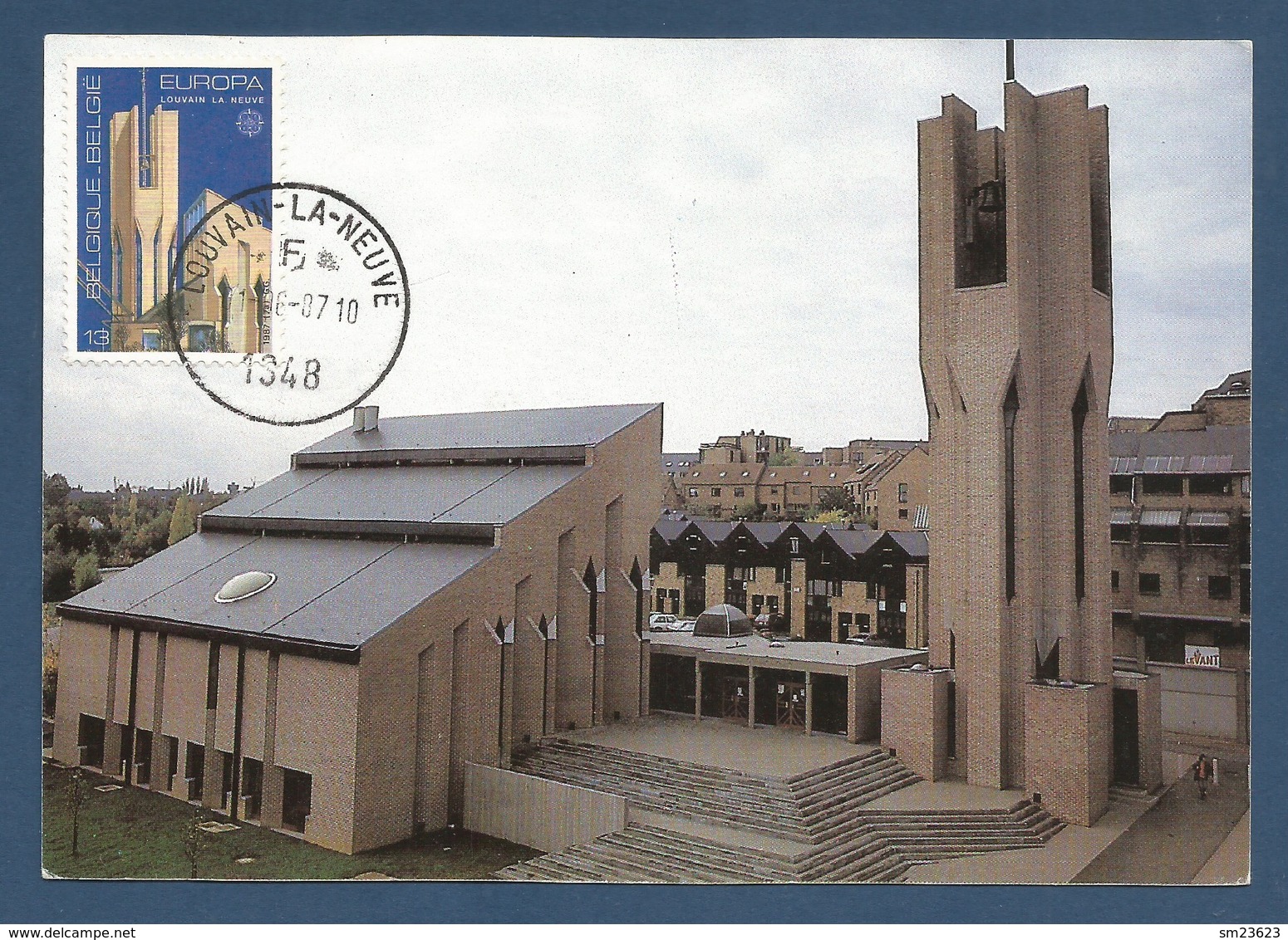 Belgien 1987 Mi.Nr. 2303 , EUROPA CEPT  - Moderne Architektur - Maximum Card - 11.06.1987 - 1987