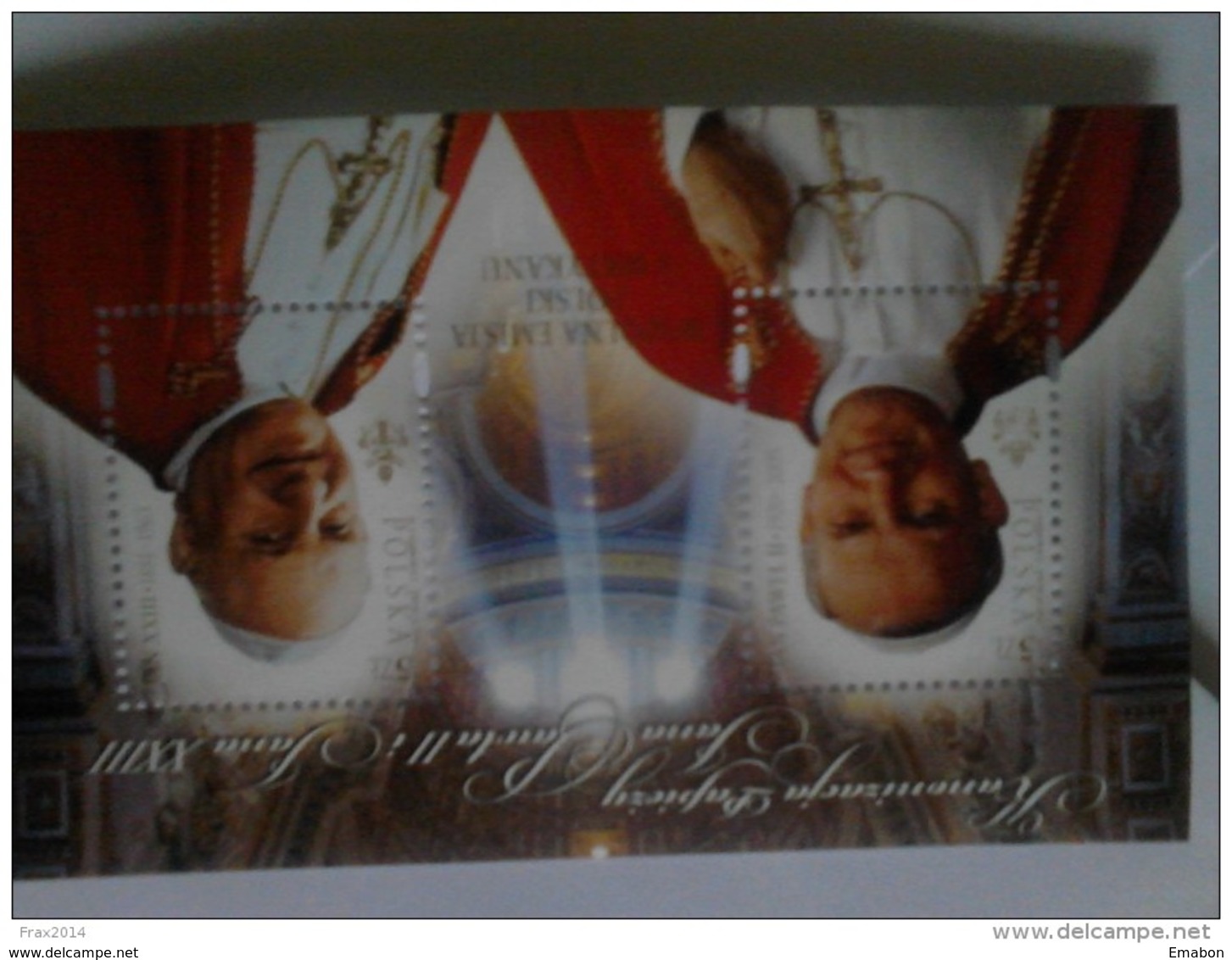 POLONIA - POLSKA -  ANNO 2014  -  CANONIZZAZIONE GIOVANNI PAOLO II  E GIOVANNI XXIII - EMISSIONE CONGIUNTA NUOVI  MNH ** - Nuovi