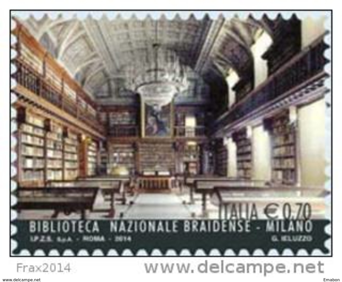 REPUBBLICA ITALIANA - ITALY - ANNO 2014 - ECCELLENZE DEL SAPERE - BIBLIOTECA MILANO, PESARO, ARPINO -  NUOVI  MNH ** - Autres & Non Classés
