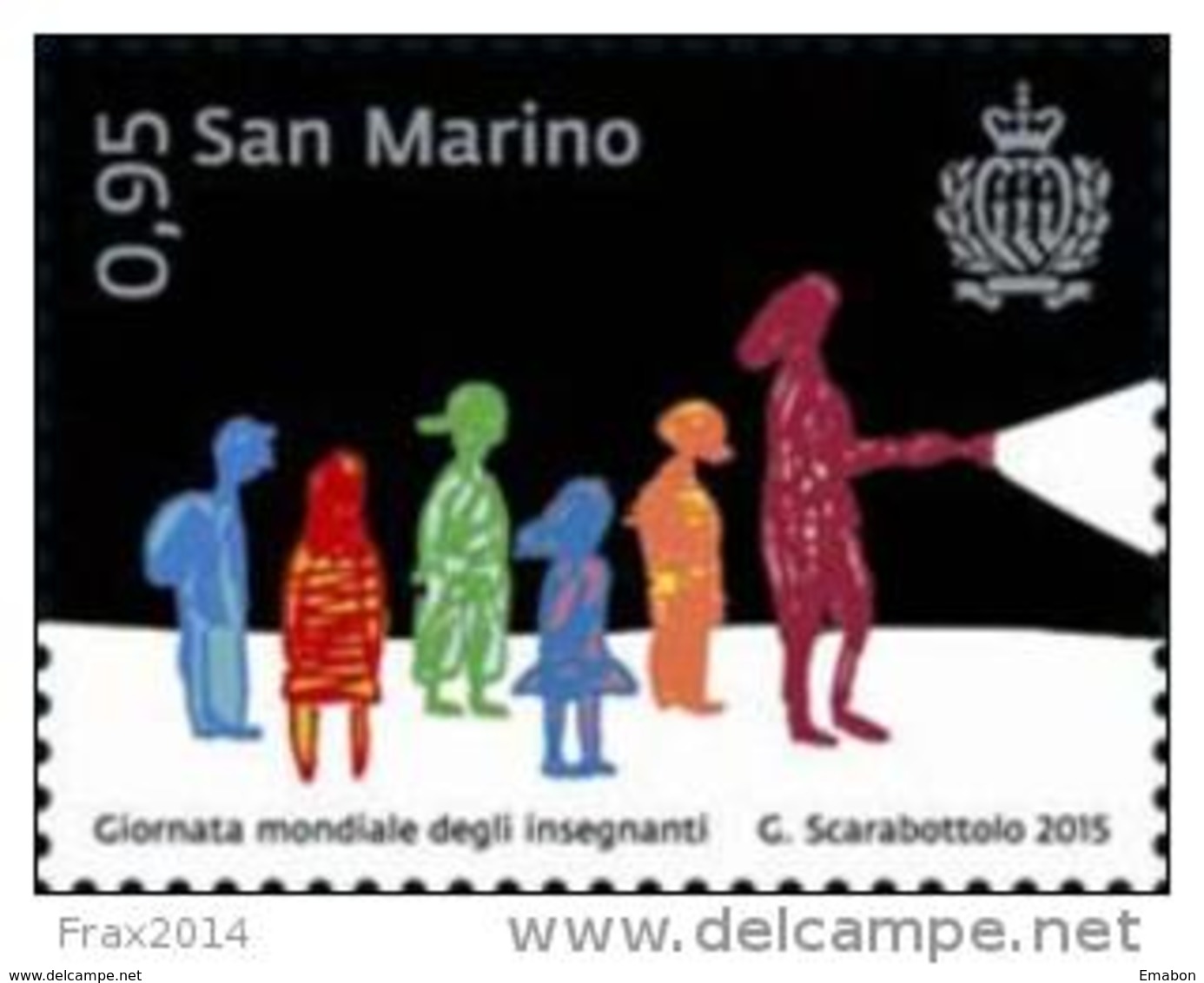 REPUBBLICA DI SAN MARINO - ANNO 2015 - GIORNATA DEGLI INSEGNANTI - NUOVI MNH ** - Nuovi