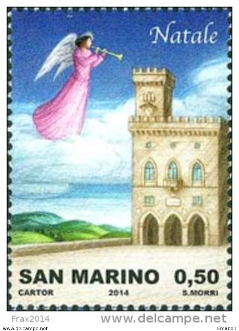 REPUBBLICA DI SAN MARINO - ANNO 2014 - NATALE  - NUOVI MNH ** - Nuovi