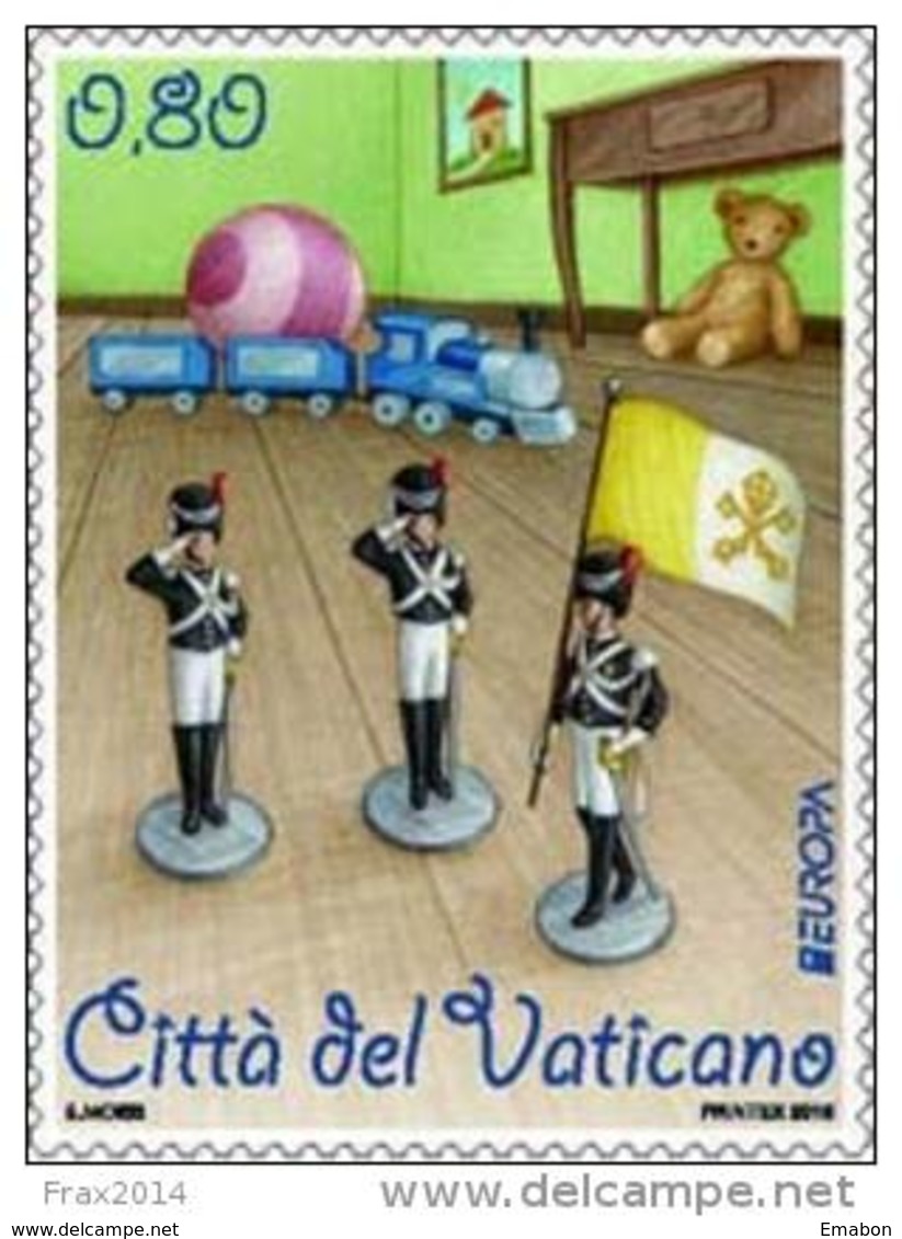 STATO CITTA' DEL VATICANO - VATIKAN STATE  - ANNO 2015 - EUROPA ANTICHI GIOCATTOLI - NUOVI MNH ** - Nuovi