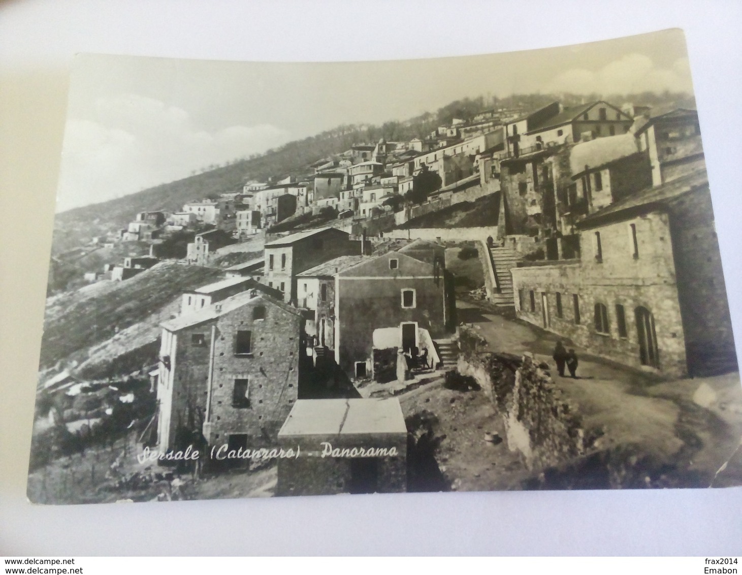 ITALY -  SERSALE - ( CATANZARO )  PANORAMA  -  VIAGGIATA 1954 ( Francobollo Asportato ) - Catanzaro