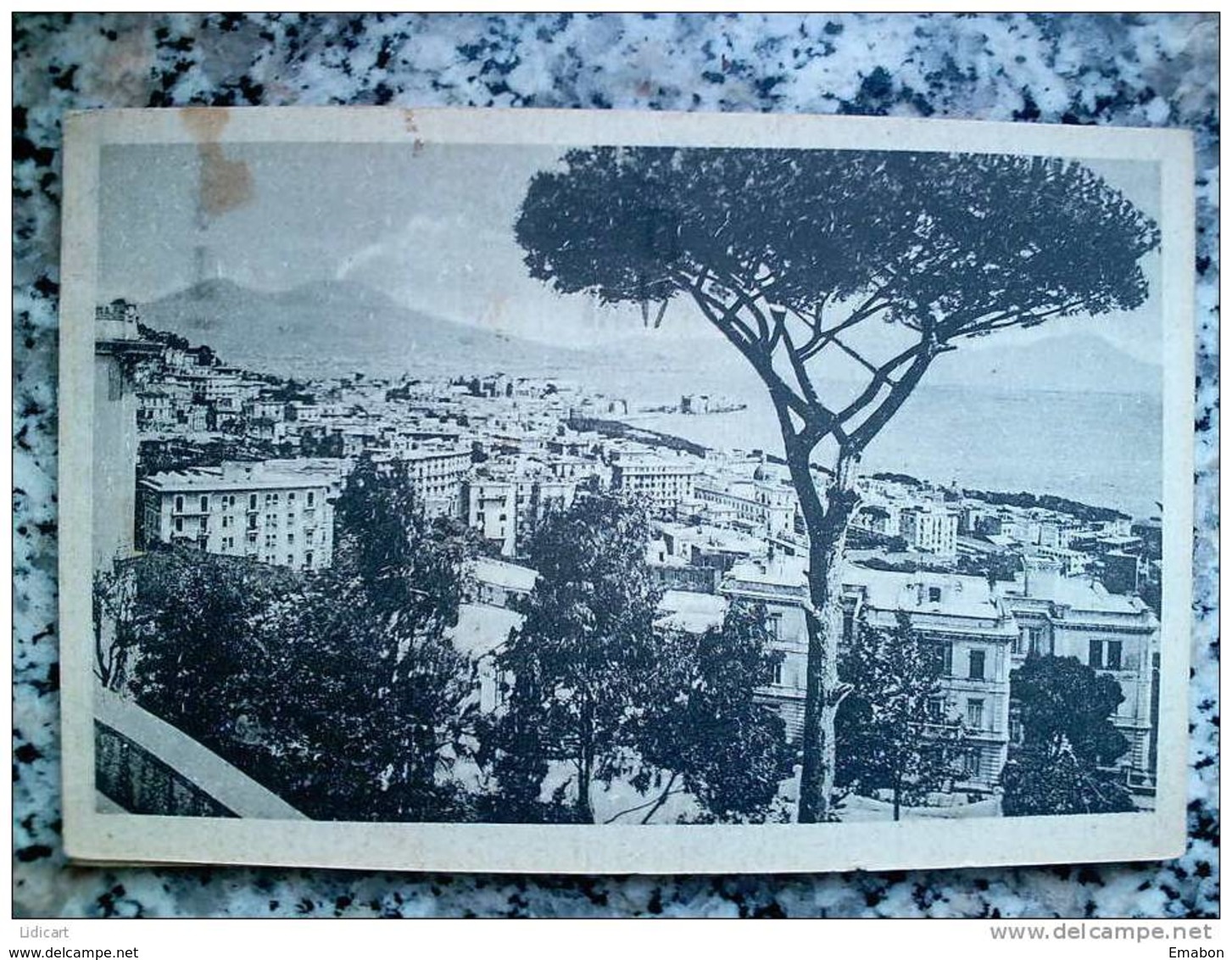 ITALY CAMPANIA - NAPOLI ( NAPOLI ) PANORAMA - VIAGGIATA 1938 - Napoli (Naples)