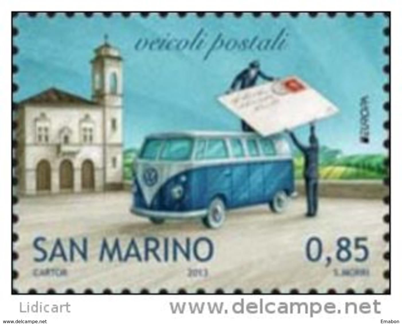 REPUBBLICA DI SAN MARINO - ANNO 2013 -  EUROPA VEICOLI POSTALI - NUOVI   ** MNH - Nuovi