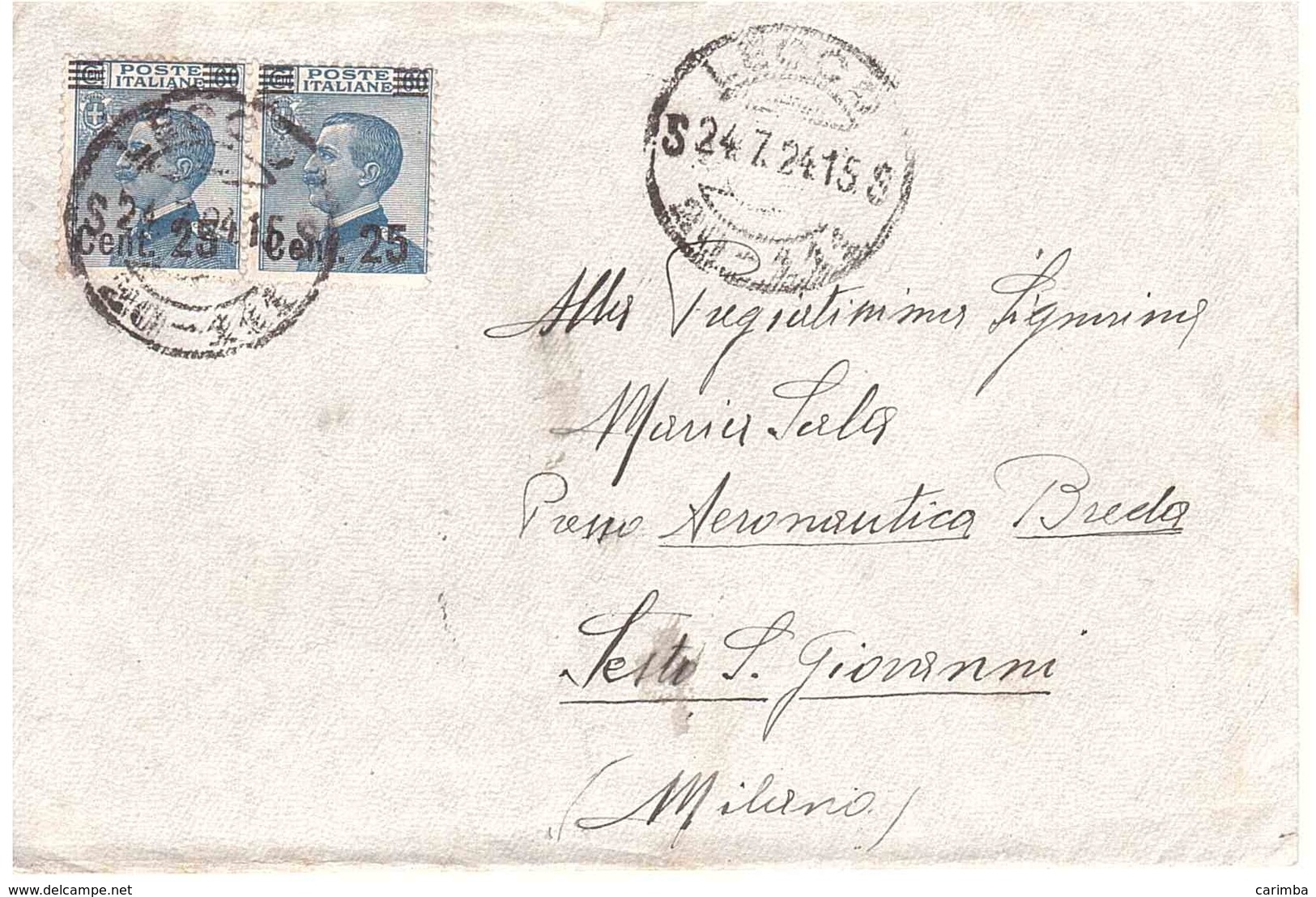 ANNULLO LECCO 20 - 111 - Storia Postale