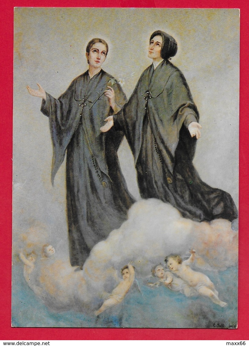 CARTOLINA VG ITALIA - Santa Bartolomea CAPITANIO E Vincenza GEROSA - Suore Di Carità - 10 X 15 - 1967 - Saints