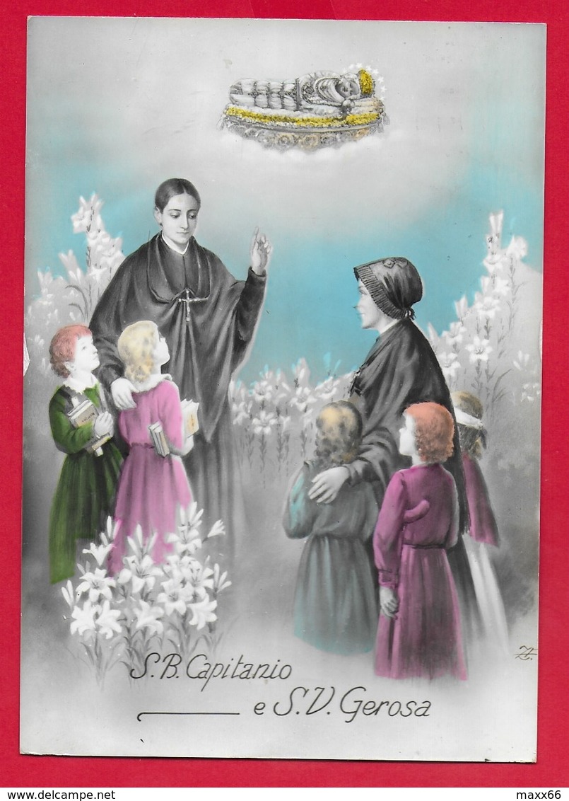 CARTOLINA VG ITALIA - Santuario Santa Bartolomea CAPITANIO E Vincenza GEROSA - Suore Di Carità - 10 X 15 - 1964 - Saints