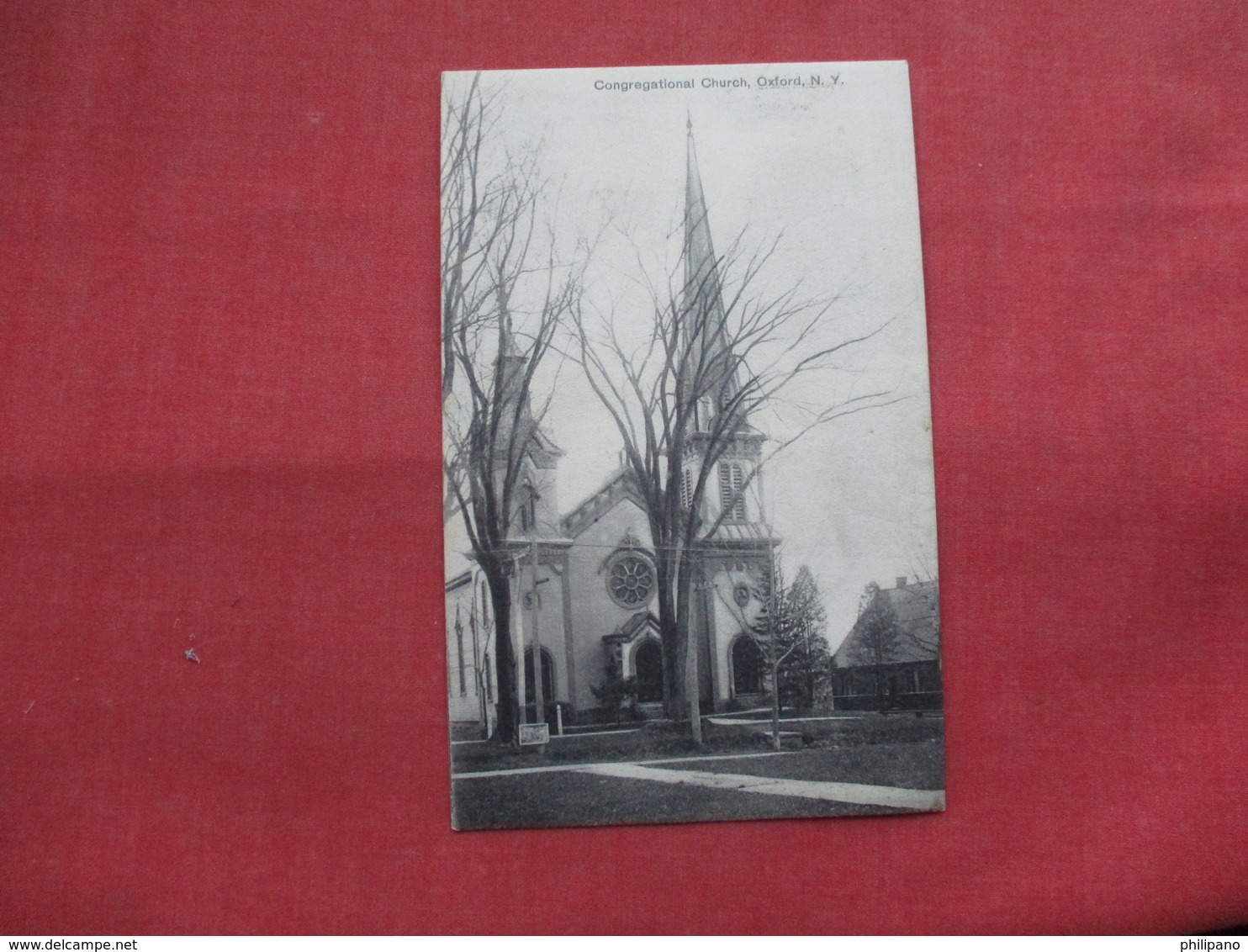 Congregational Church  Oxford  New York          -ref    3571 - Other & Unclassified