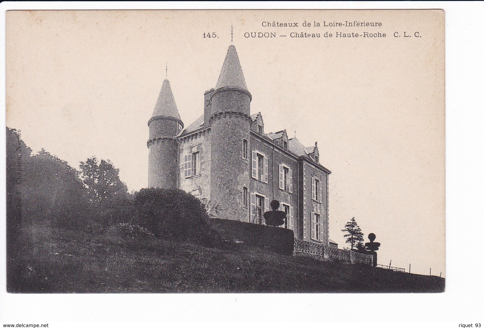 145 - OUDON - Château De Haute-Roche   C.L.C. - Oudon