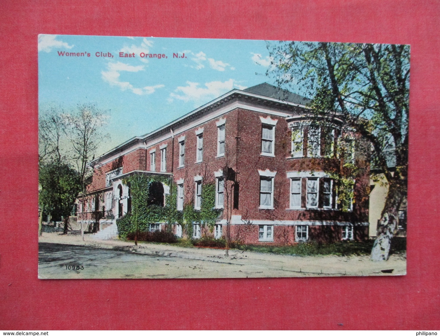 Women's Club  East Orange    New Jersey >       -ref    3571 - Other & Unclassified