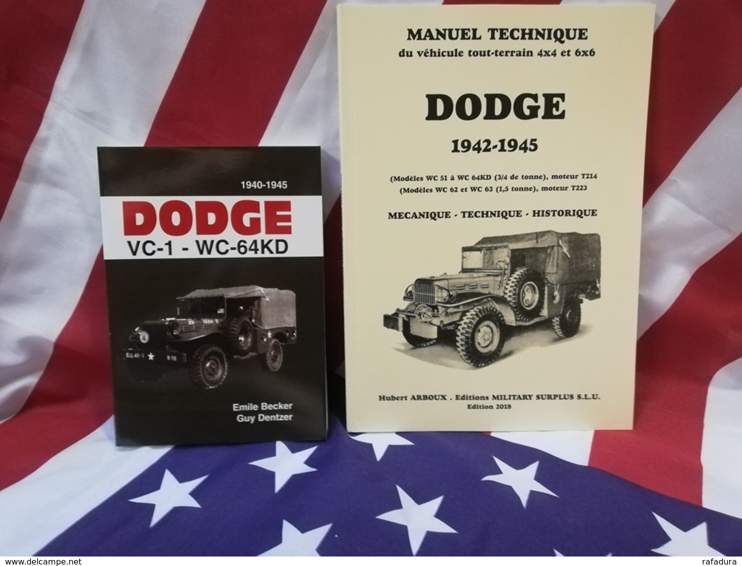 PROMO Le Best Du DODGE WC : Manuel Technique 2018 + BECKER USA WW2 Militaria - Fahrzeuge