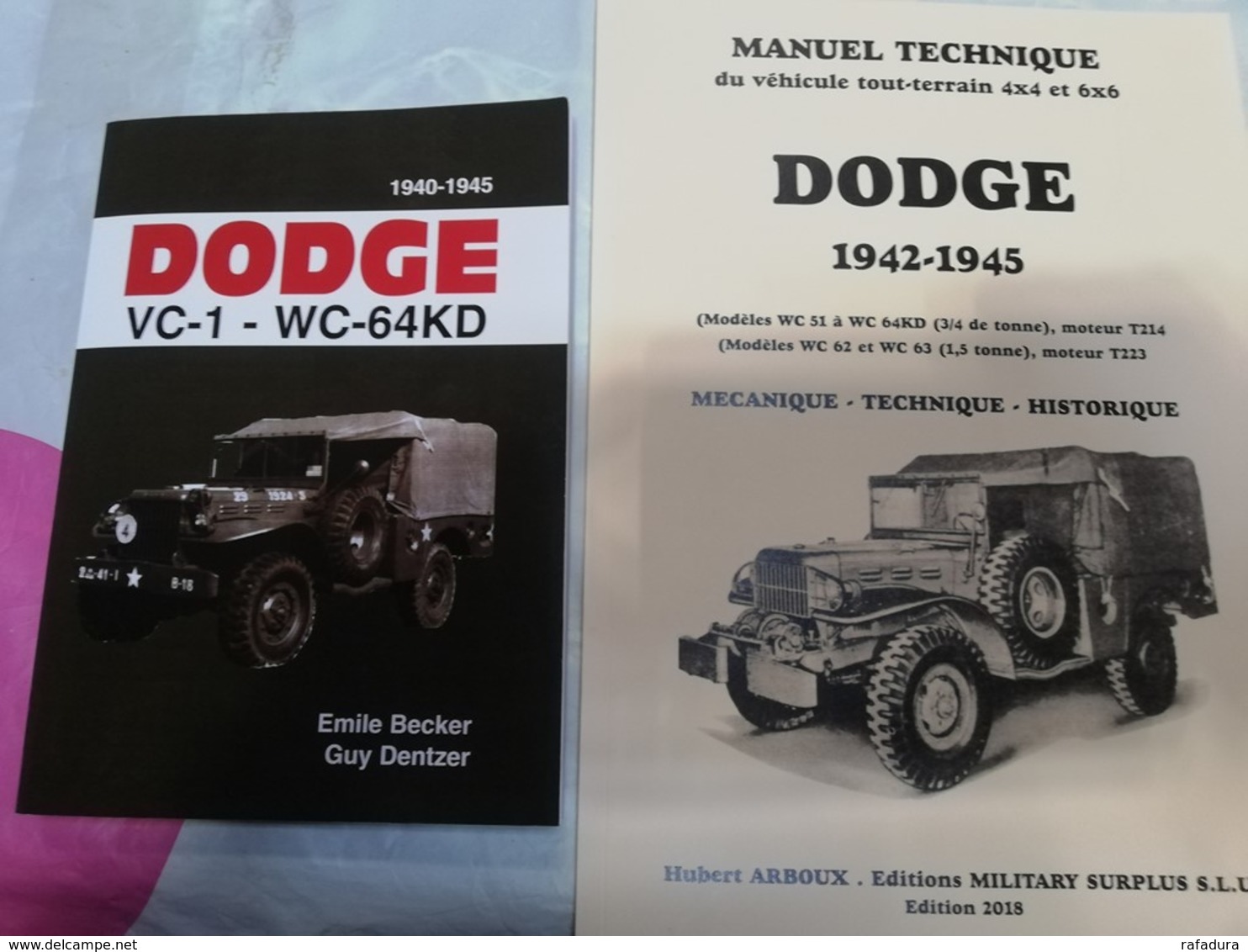 PROMO Le Best Du DODGE WC : Manuel Technique 2018 + BECKER USA WW2 Militaria - Véhicules