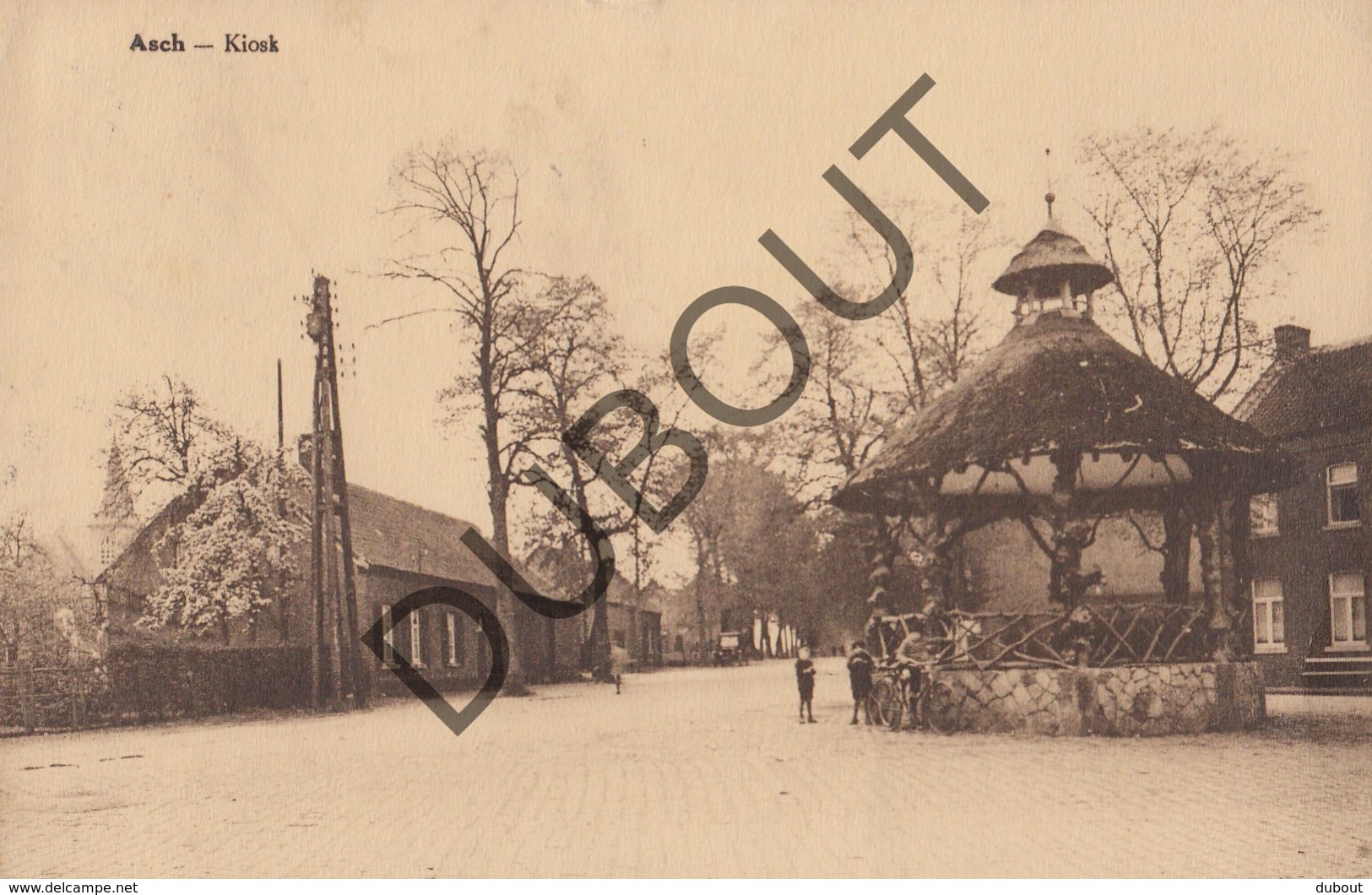 Postkaart/ Carte Postale AS/ASCH Kiosk  (O888) - As