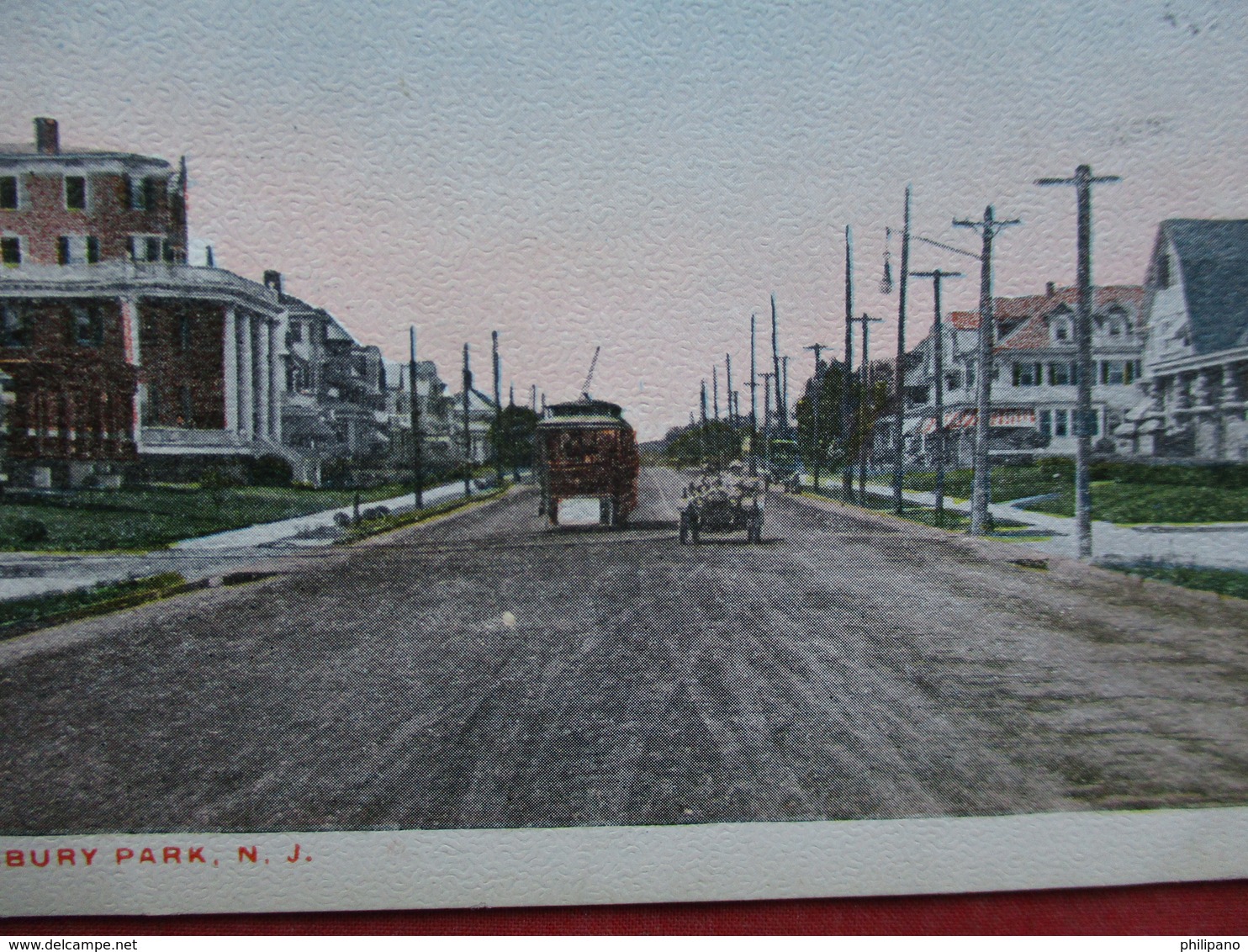 Trolley On Eight Avenue    Asbury Park    New Jersey >       -ref    3572 - Other & Unclassified