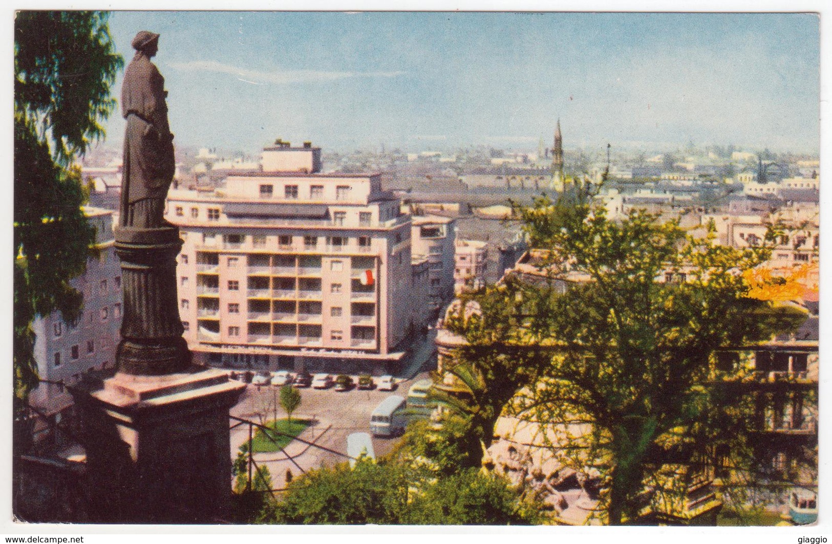 °°° 13736 - CILE CHILE  - SANTIAGO - VISTA PARCIAL DESDE EL CERRO STA. LUCIA - 1960 °°° - Chile