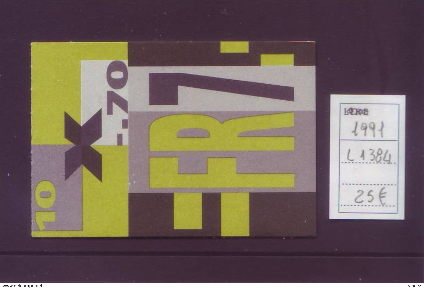 Svizzera 1991 - Coniglio - Libretto 10v - L1364  MNH** Integro - Nuovi