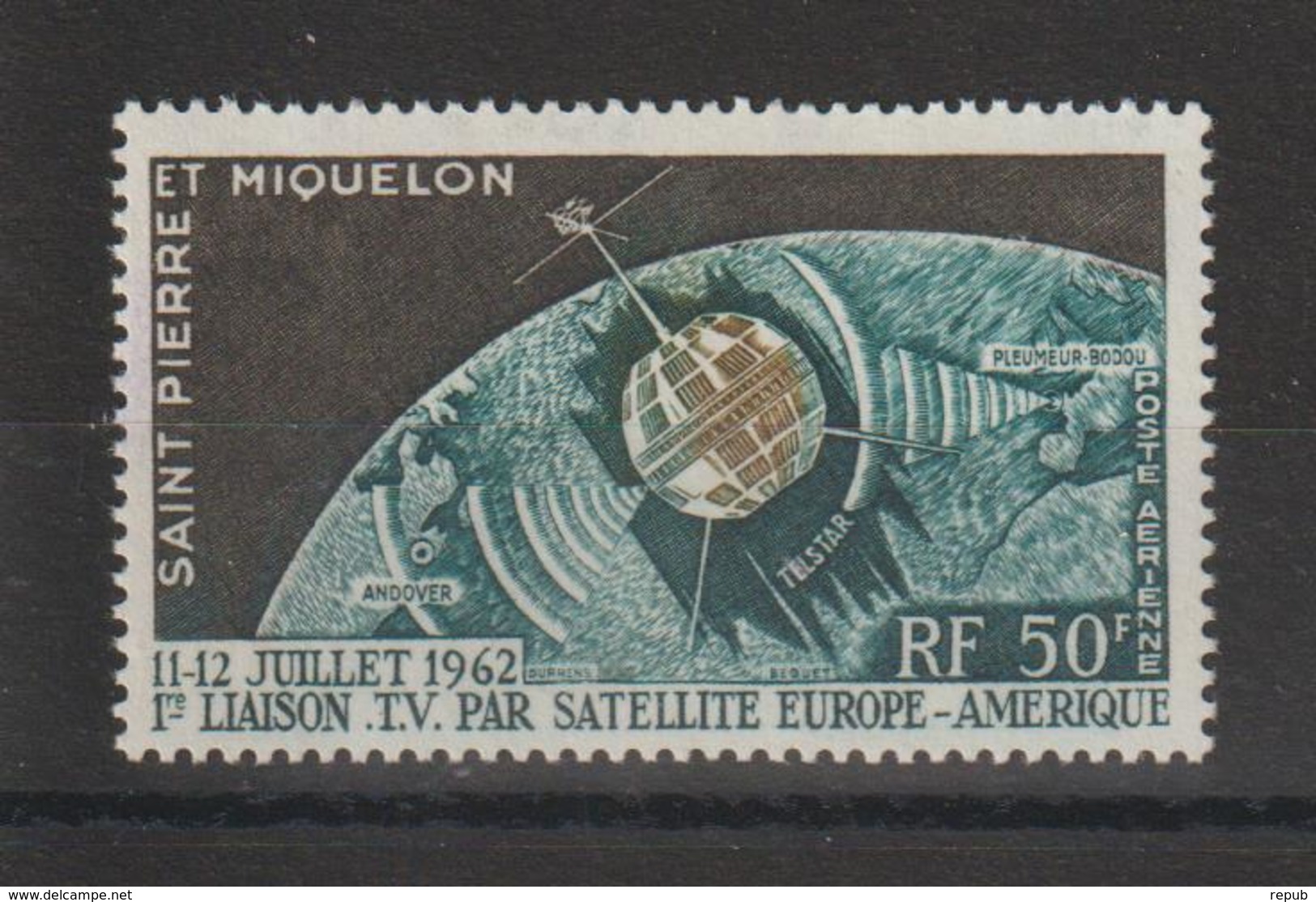 Saint Pierre Et Miquelon 1962 Télècom PA 29 ** MNH - Neufs