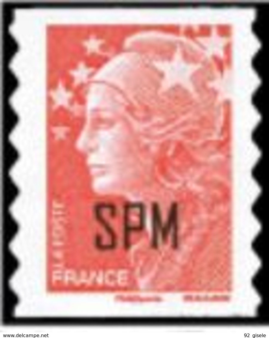 SPM YT 960 " Marianne Beaujard SV Rouge, Adhésif " 2009 Neuf** - Unused Stamps