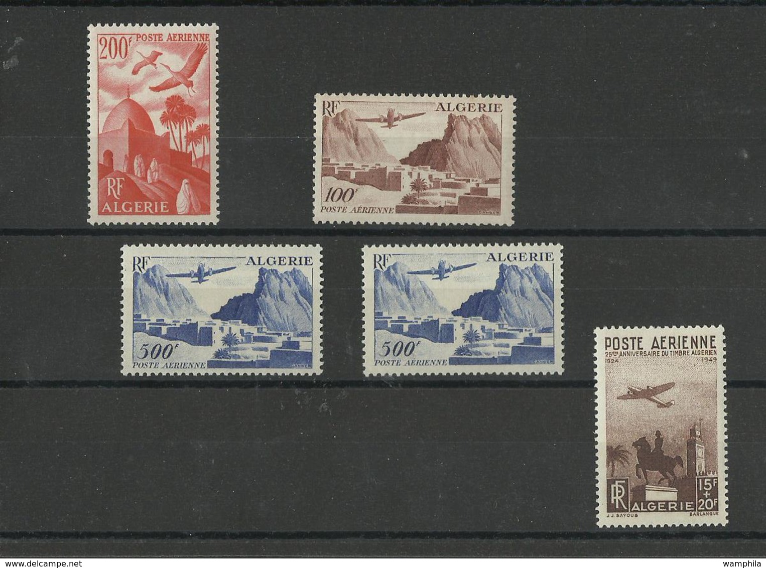 Algérie Lot De P.A. Neufs ** / * MNH & MH  (67 Timbres.) - Airmail