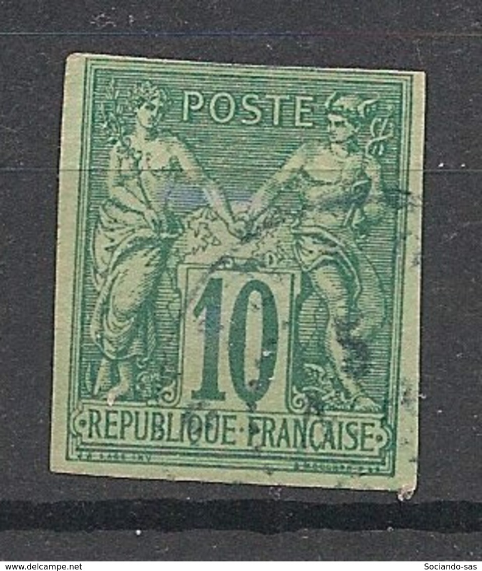 Colonies Générales - 1877 - N°Yv. 32 - Sage 10c Vert - Oblitéré / Used - Sage