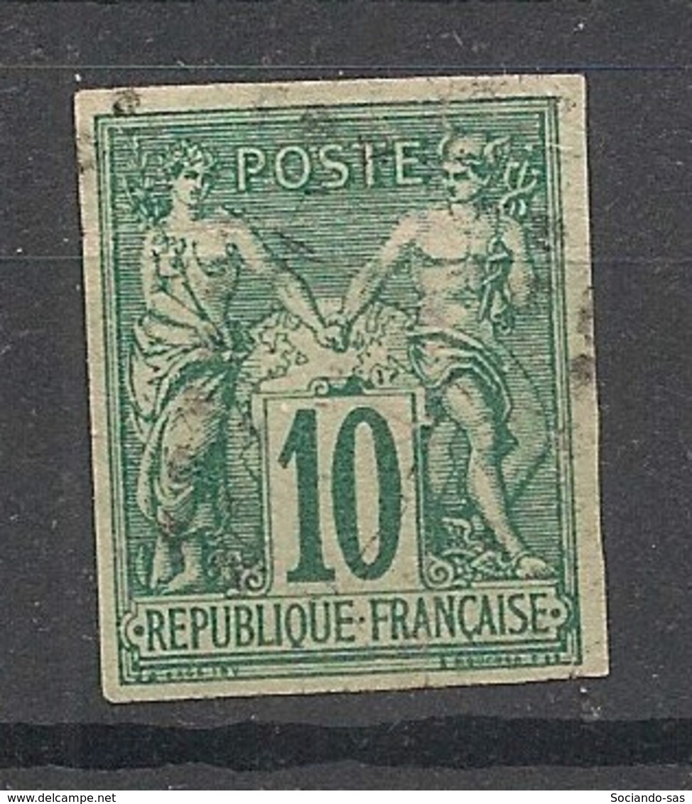 Colonies Générales - 1877 - N°Yv. 32 - Sage 10c Vert - Oblitéré / Used - Sage