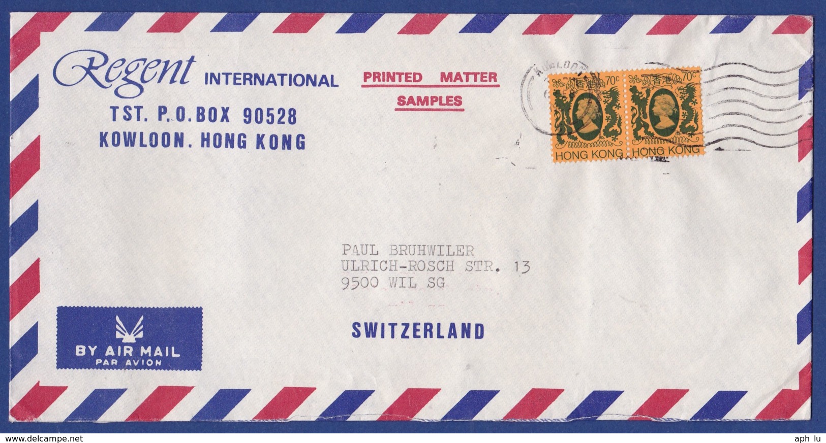 Drucksache In Die Schweiz (br8025) - Storia Postale