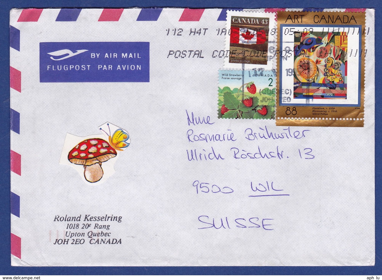Brief In Die Schweiz (br8040) - Covers & Documents