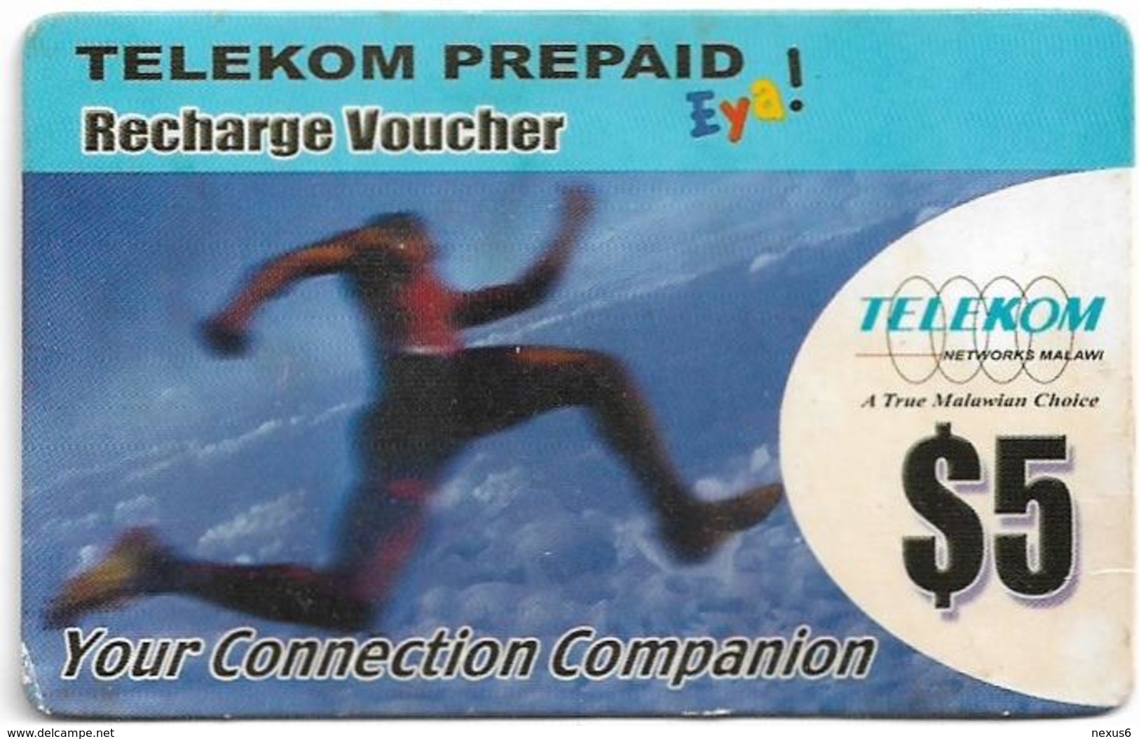 Malawi - TNM - Your Connection Companion, Runner, Prepaid 5$, Used - Malawi