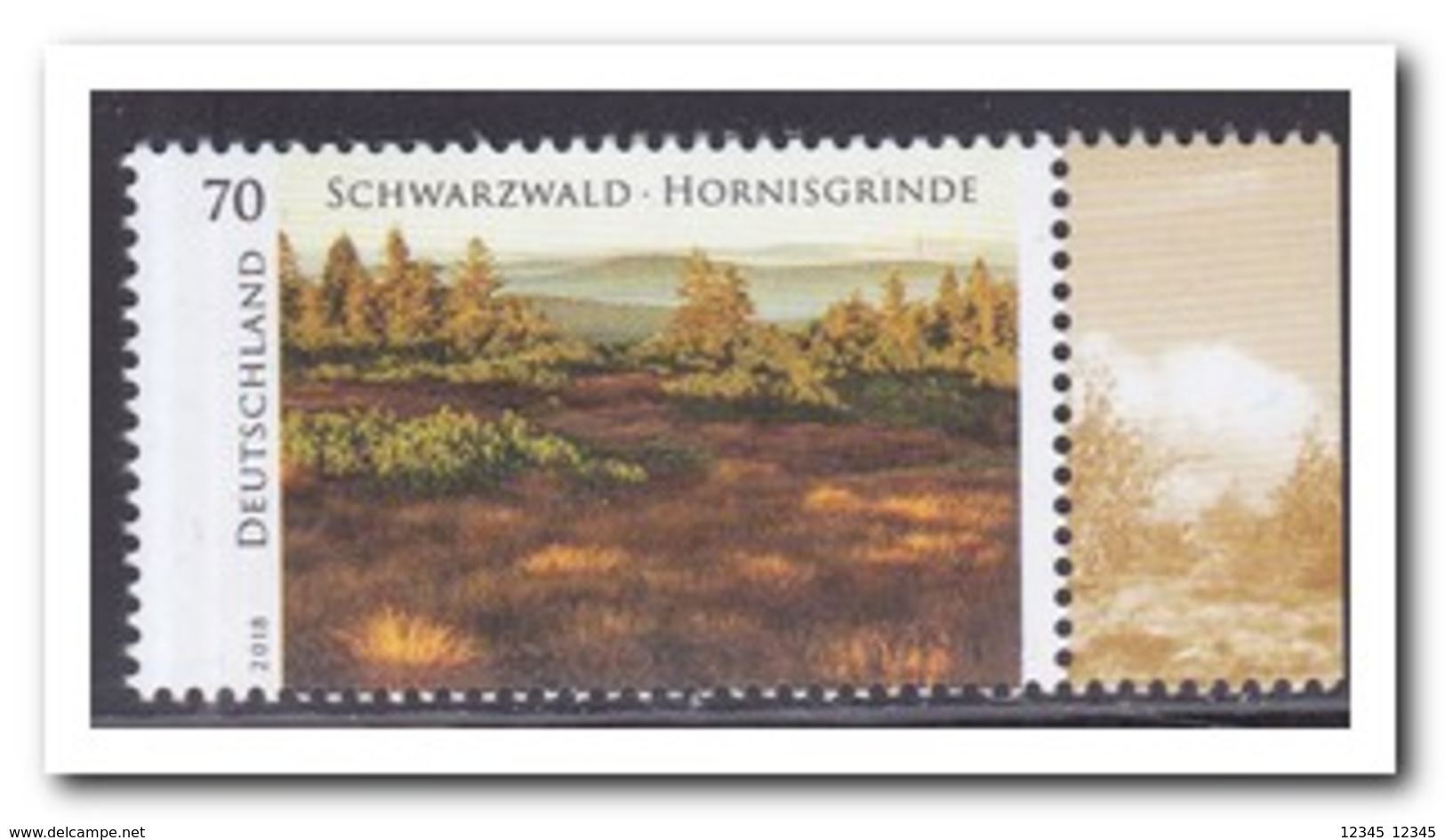 Duitsland 2018, Postfris MNH, MI 3428, Wild Germany - Ongebruikt