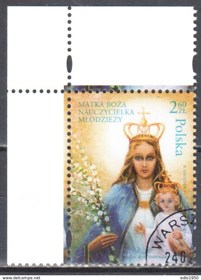 Poland  2018 Mother Of God Teacher Of Youth Mi.4974 - Used - Usati