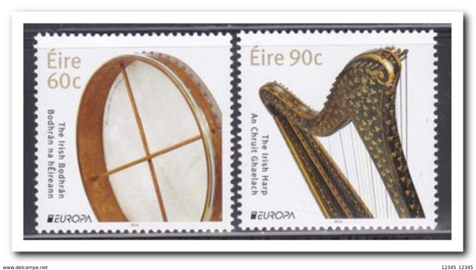 Ierland 2014, Postfris MNH, Europe, Cept, Music - Neufs