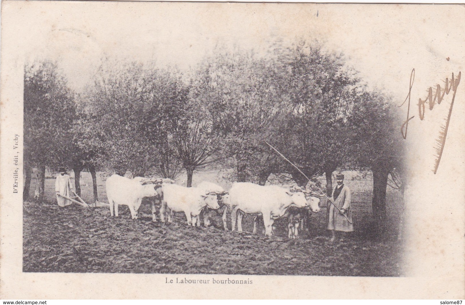 Cpa LE LABOUREUR BOURBONNAIS - Autres & Non Classés