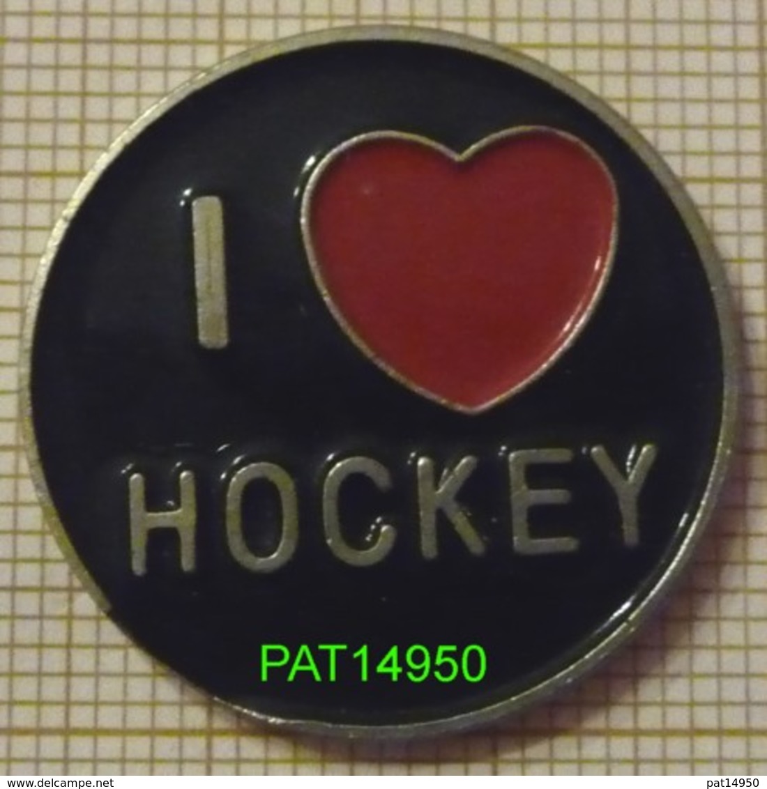 J'AIME Le HOCKEY Sur GLACE I LOVE HOCKEY    COEUR - Autres & Non Classés