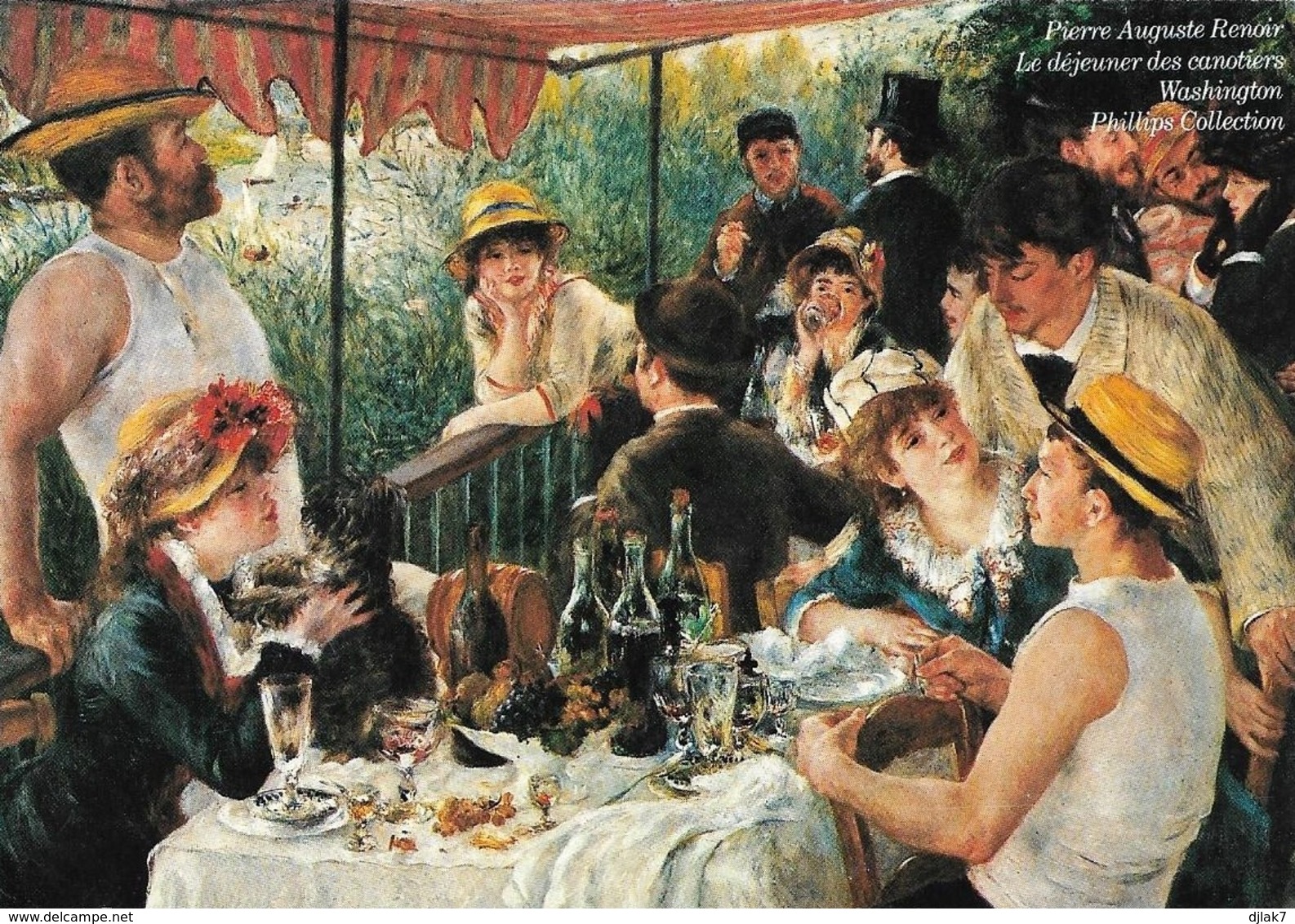 Auguste Renoir Le Déjeuner Des Canotiers (2 Scans) - Pintura & Cuadros