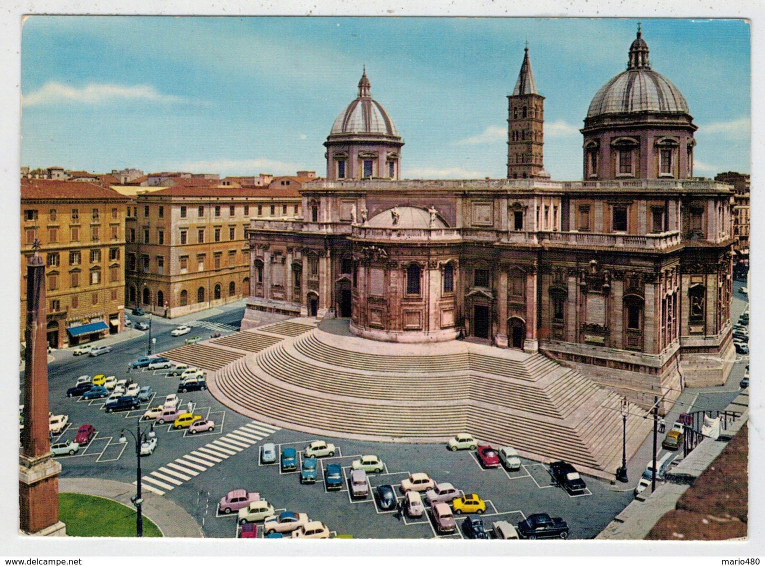 ROMA   BASILICA   DI  S.  MARIA  MAGGIORE                 (VIAGGIATA) - Chiese