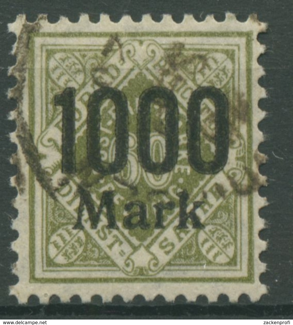 Württemberg Dienstmarken 1923 Mit Aufdruck 171 Gestempelt - Altri & Non Classificati