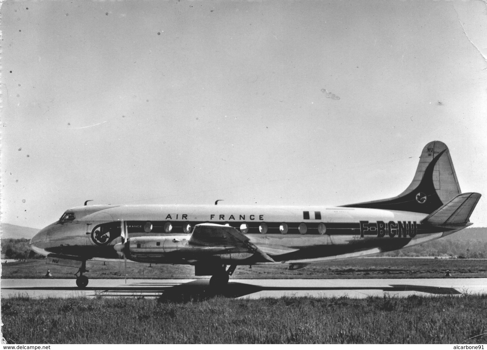 VICKERS VISCOUNT V708 Air France - 1946-....: Era Moderna