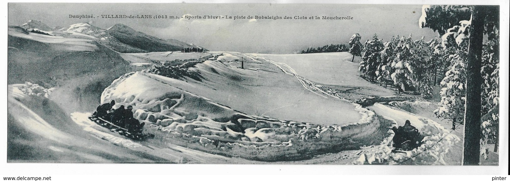 VILLARD DE LANS - La Piste De Bobsleighs Des Clots Et La Moucherolle - Villard-de-Lans