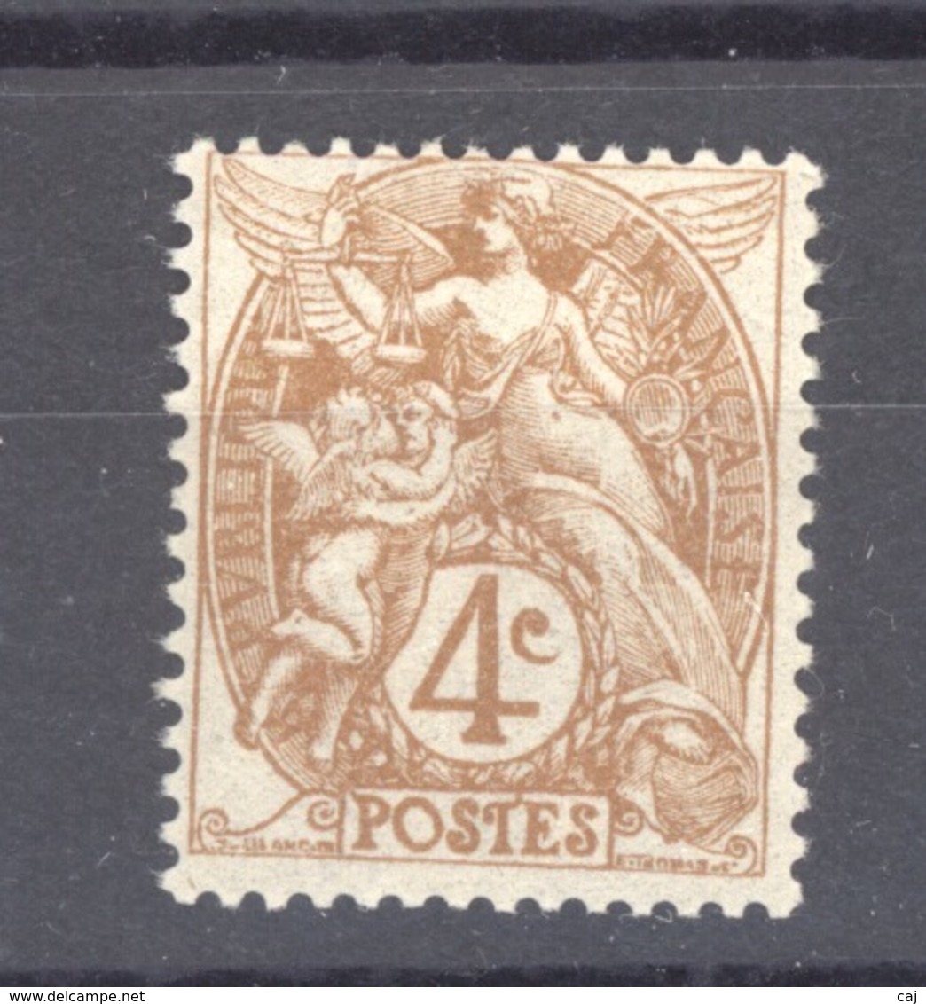 France  :  Yv  110  *   Type I - 1900-29 Blanc