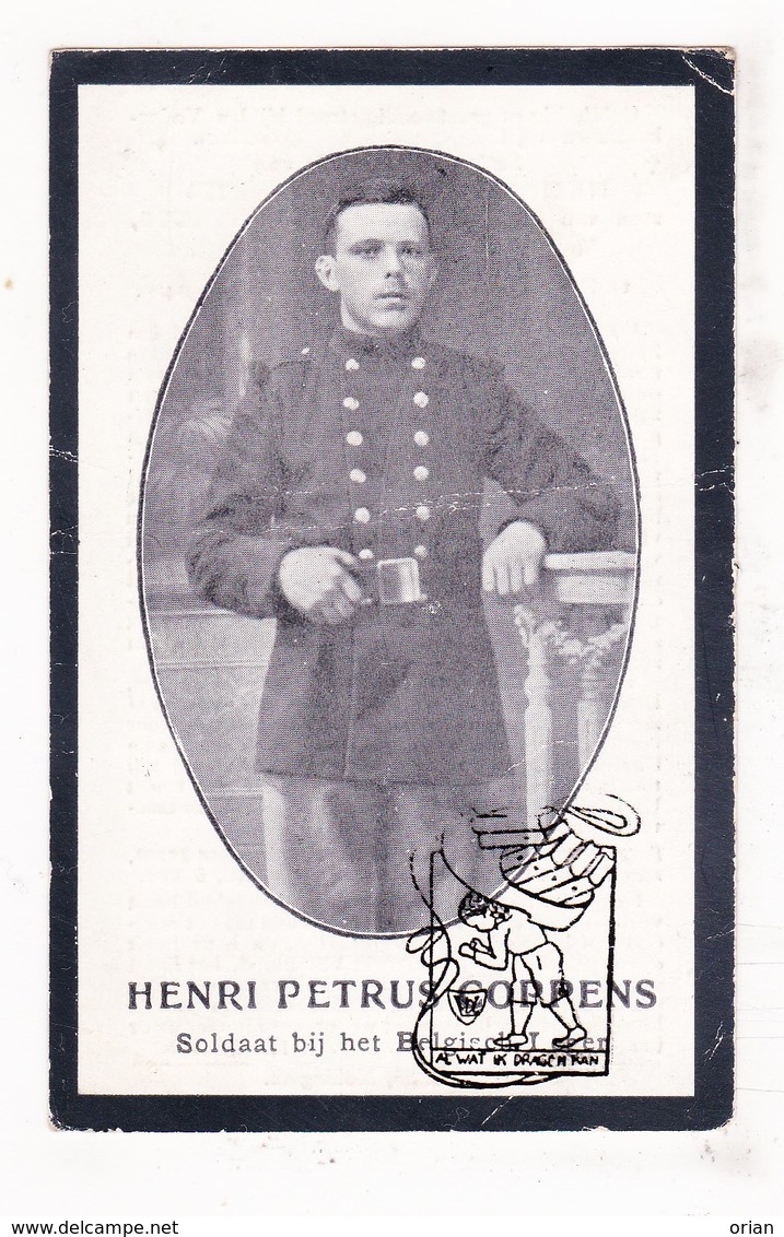 DP Foto - Gesneuveld WO I Oorlog 14-18 Henri Coppens / Versluys ° Maldegem Donk 1893 † Halen Bij Diest 1914 - Images Religieuses