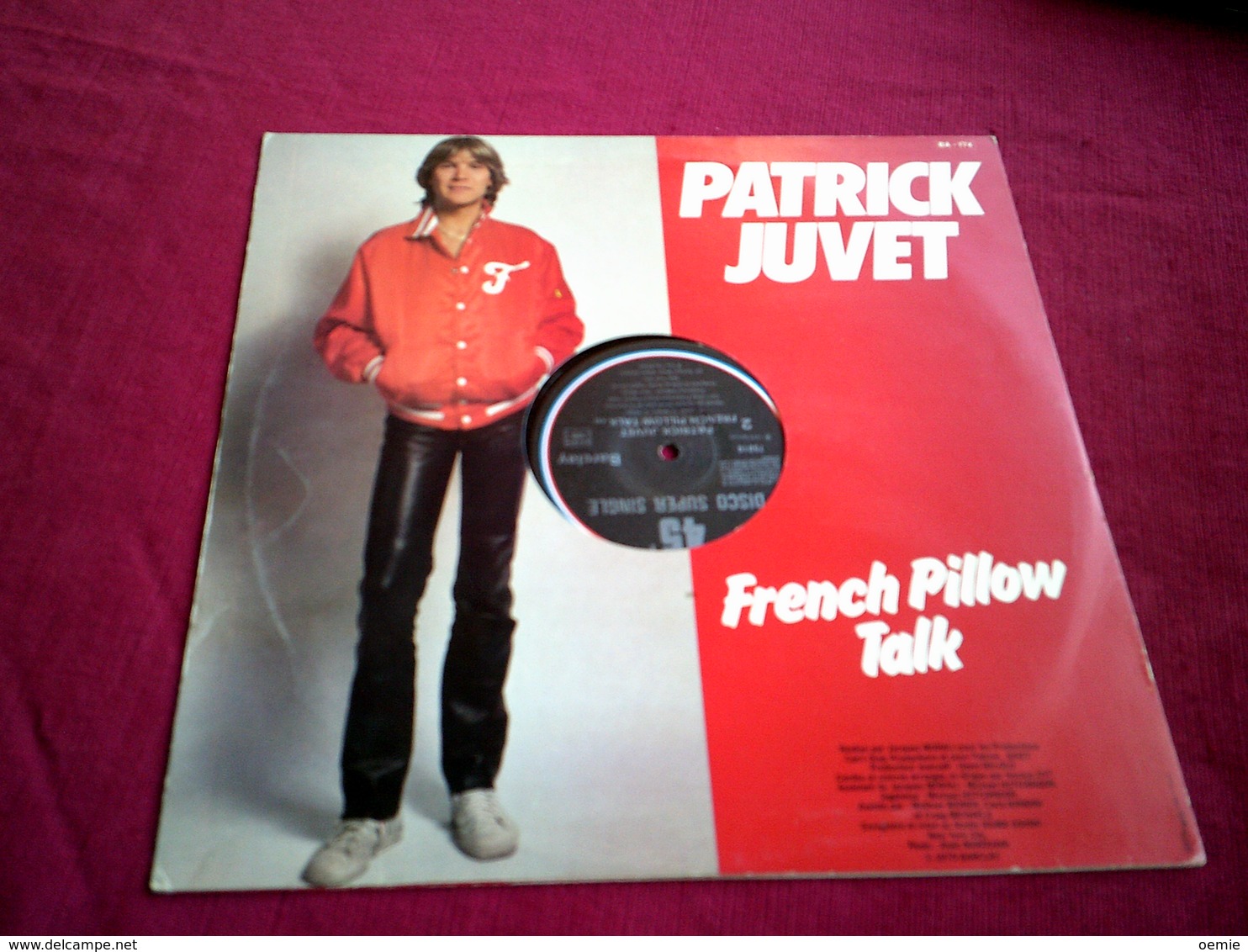 PATRICK  JUVET  °  SWISS  KISS - 45 T - Maxi-Single