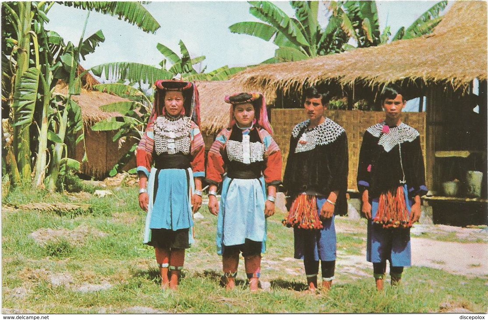 W4362 Thailand - Lisu Boys And Girls - Chiengmai - Folklore / Non Viaggiata - Costumi